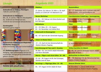 Jharesprogramm_Kloster_Pupping